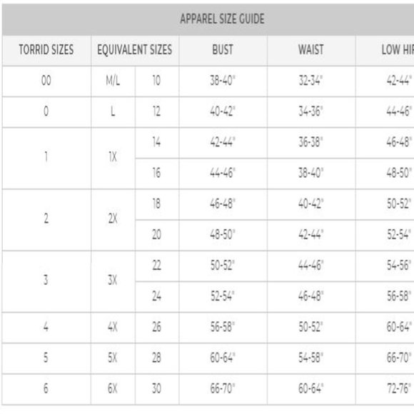 Torrid NEW Flirty Lace Floral Skater Skirt 3X - Picture 8 of 8